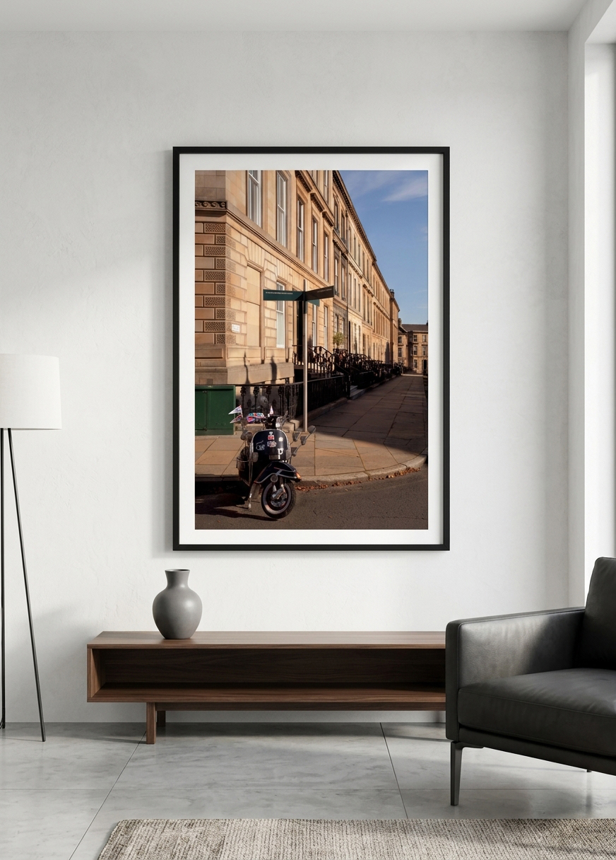 Mock up of The Unexpected Visitor, limited editions of 50.
